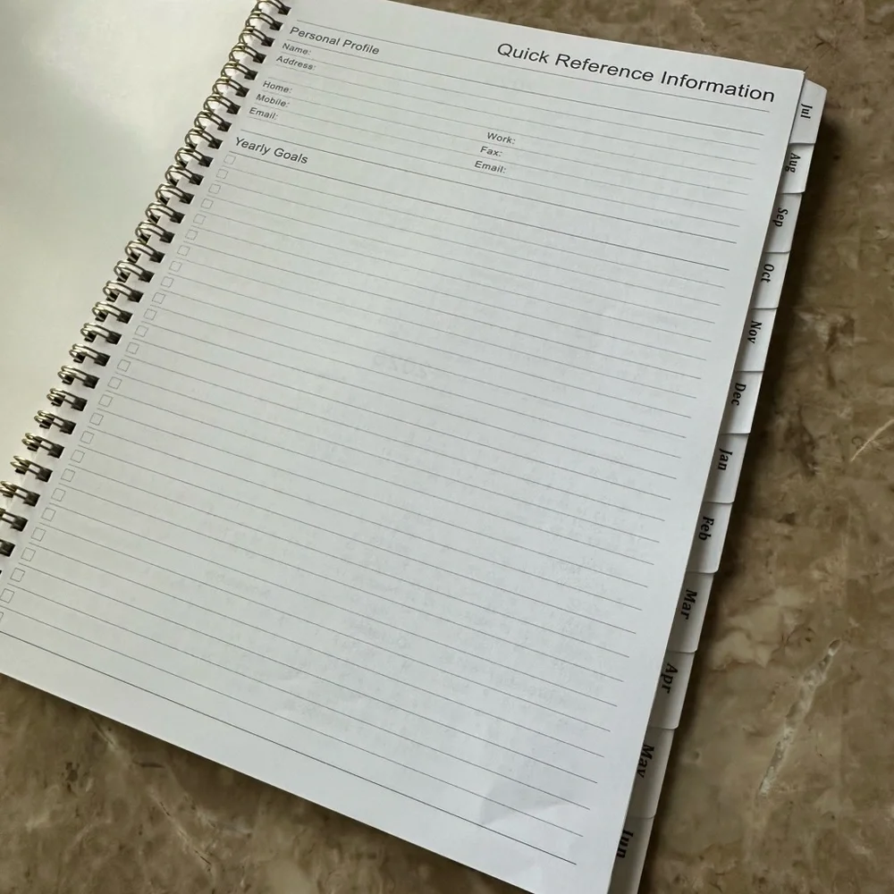2025 - 2026 Monthly Planner/Calendar Monthly Planner